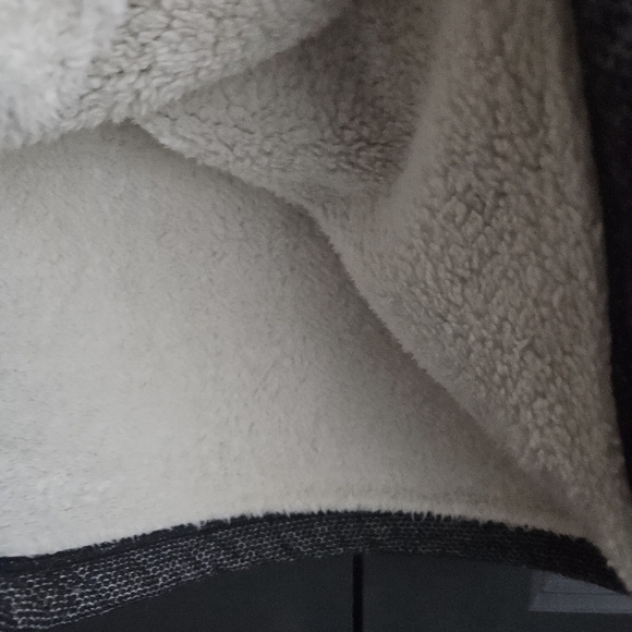 Orvis Mens Size Medium Black Brighton Pullover Sherpa Lined 1/4 Zip - Picture 5 of 10